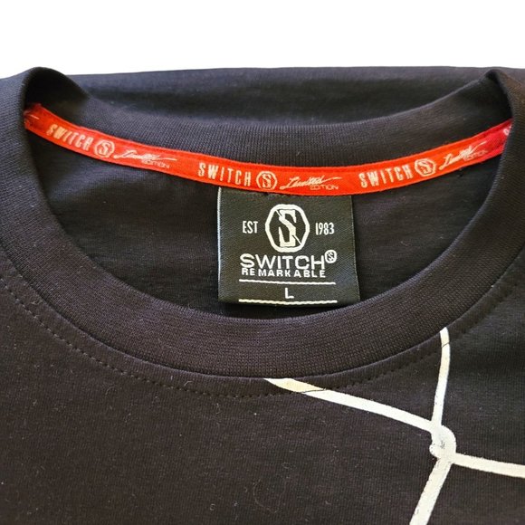 Switch Remarkable Go Wild Warewolf Graphic Tee Black T-Shirt Adult Mens L JJ3254 - Picture 5 of 8